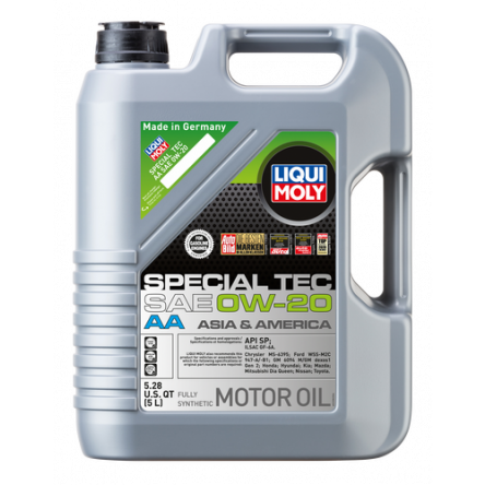 Liqui Moly 2208 SAE 0W-20 Special Tec AA 5 Liter