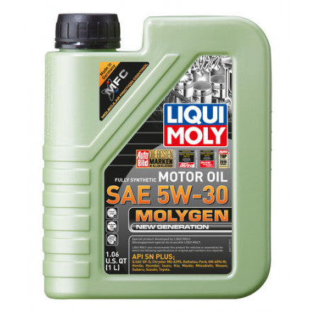 Liqui Moly 20226 SAE 5W-30 Molygen New Generation 1 Liter